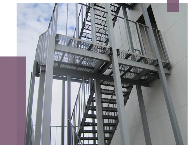 Монтаж пожарных лестниц в Минусинске от 7722 руб.