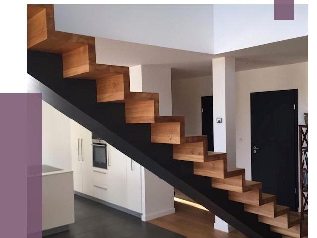 Изготовление деревянных лестниц в Минусинске от 86369 руб. | ПРОЛЁТ-Мнс