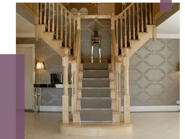 Монтаж деревянных лестниц в Минусинске от 7570 руб. 