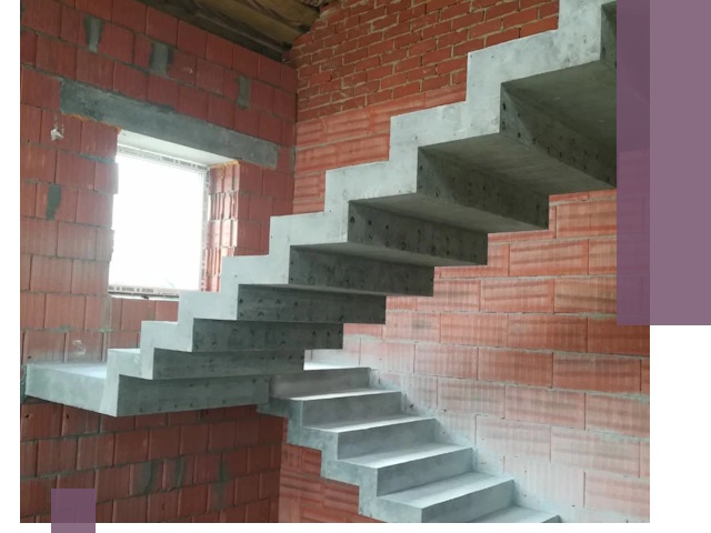 Бетонные лестницы под ключ в Минусинске: монтаж, демонтаж, ремонт