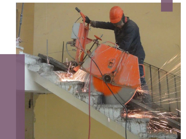 Демонтаж бетонных лестниц в Минусинске от 4572 руб. за м2 | ПРОЛЁТ-Мнс