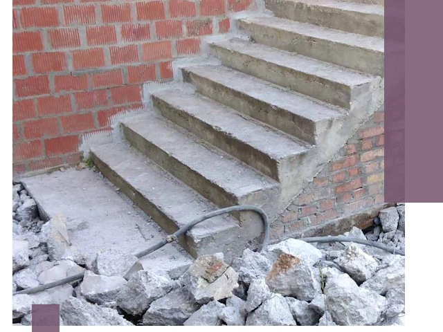 Демонтаж бетонных лестниц в Минусинске: быстро и безопасно