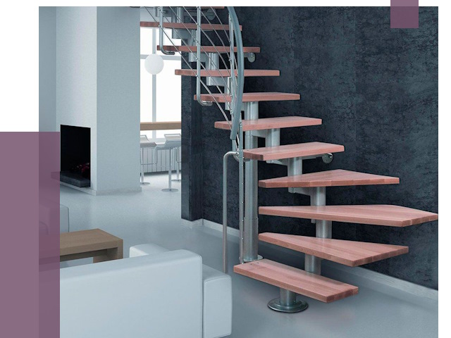 Модульные лестницы в Минусинске от 16766 руб. — купить в ПРОЛЁТ-Мнс