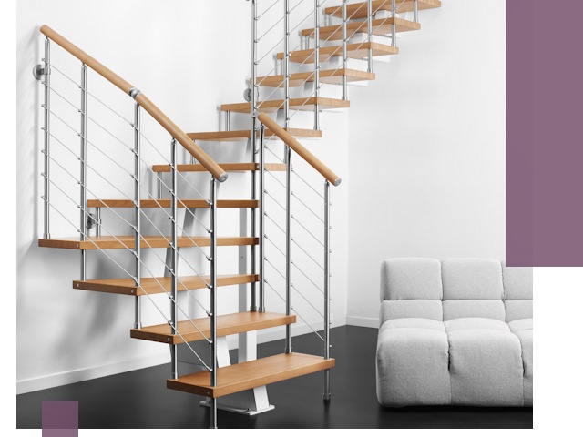 Модульные лестницы под ключ в Минусинске — монтаж и изготовление