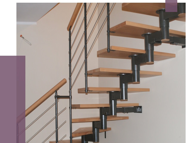 Изготовление модульных лестниц в Минусинске от 11431 руб. 