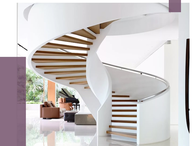 Винтовые лестницы в Минусинске под ключ от 48265 руб. | ПРОЛЁТ-Мнс