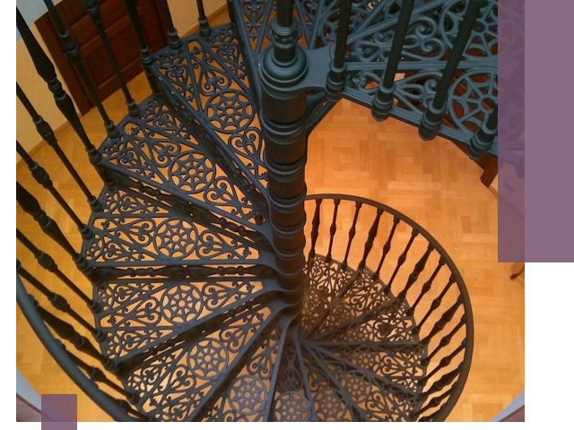 Винтовые лестницы под ключ в Минусинске: производство и монтаж