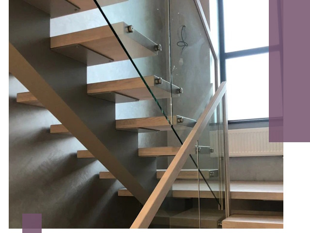 Изготовление лестниц на монокосоуре в Минусинске с монтажом и гарантией