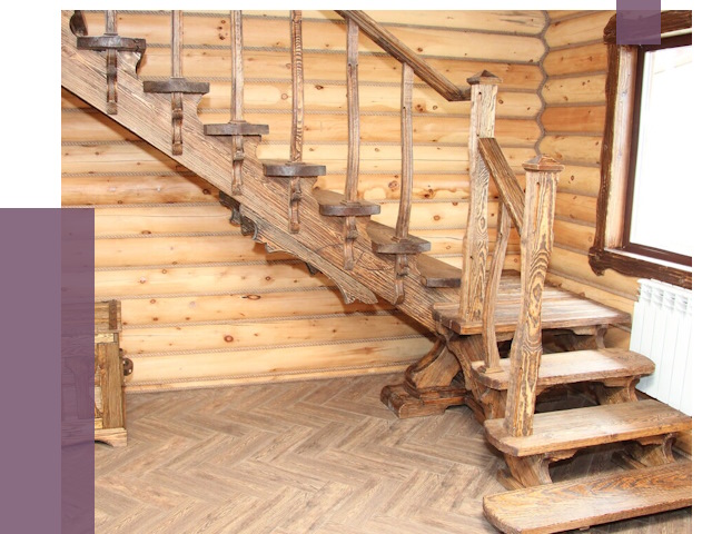 Лестницы в баню в Минусинске от 19001 руб. — изготовление | ПРОЛЁТ-Мнс