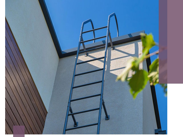 Лестницы на крышу в Минусинске — изготовление, монтаж, демонтаж
