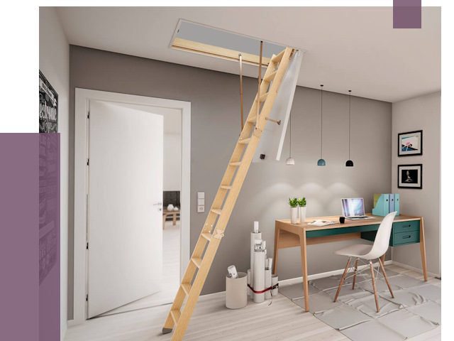 Чердачные лестницы в Минусинске — от 14479 руб. | ПРОЛЁТ-Мнс