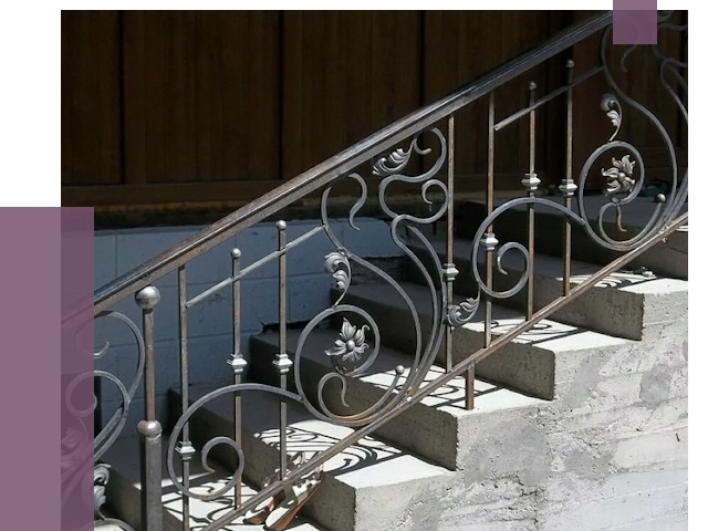 Кованые перила в Минусинске от 8637 руб. под ключ — качество от ПРОЛЁТ-Мнс