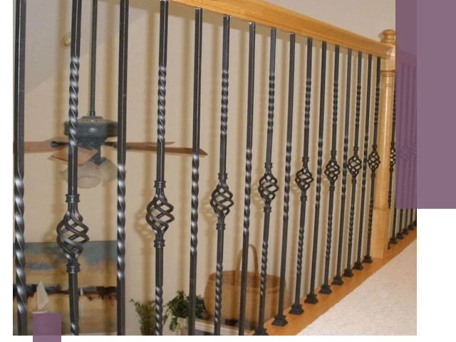 Изготовление и монтаж кованных перил в Минусинске под ключ