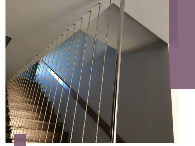 Тросовые перила под ключ в Минусинске — производство и монтаж