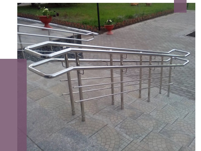 Перила для инвалидов в Минусинске от 7539 руб. под ключ | ПРОЛЁТ-Мнс