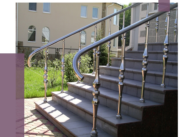 Перила для крыльца в Минусинске от 10669 руб. — монтаж ПРОЛЁТ-Мнс