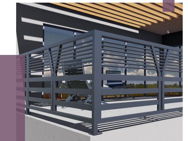 Изготовление балконных ограждений в Минусинске от 10669 руб. | ПРОЛЁТ-Мнс