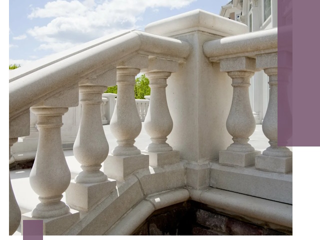 Балюстрады из металла и камня под ключ в Минусинске