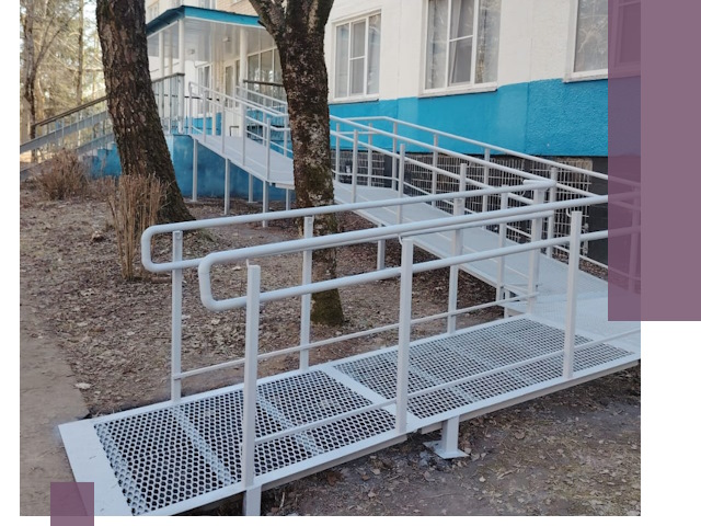 Пандусы под ключ в Минусинске: изготовление, монтаж и демонтаж