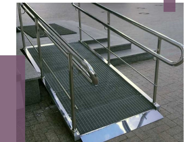 Монтаж пандусов для инвалидов в Минусинске от 8556 руб. под ключ | ПРОЛЁТ-Мнс