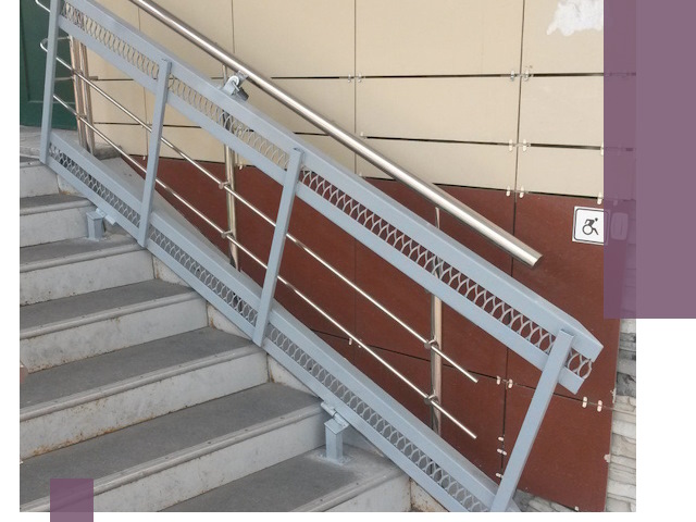 Изготовление откидных пандусов под ключ в Минусинске