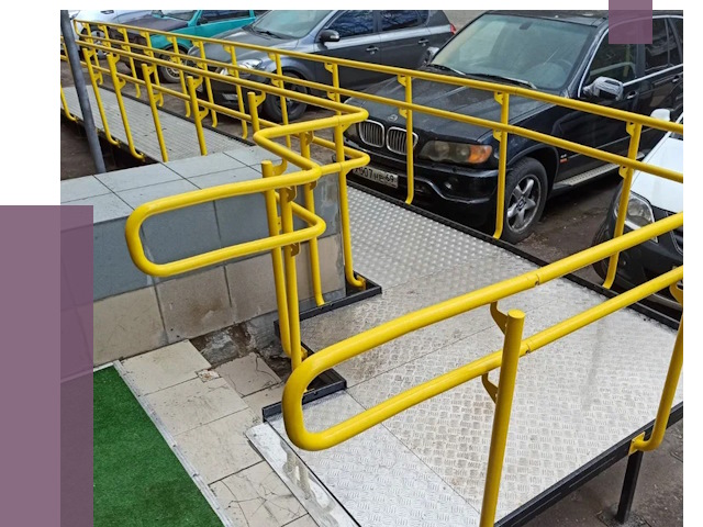 Стационарные пандусы в Минусинске от 12193 руб. | ПРОЛЁТ-Мнс