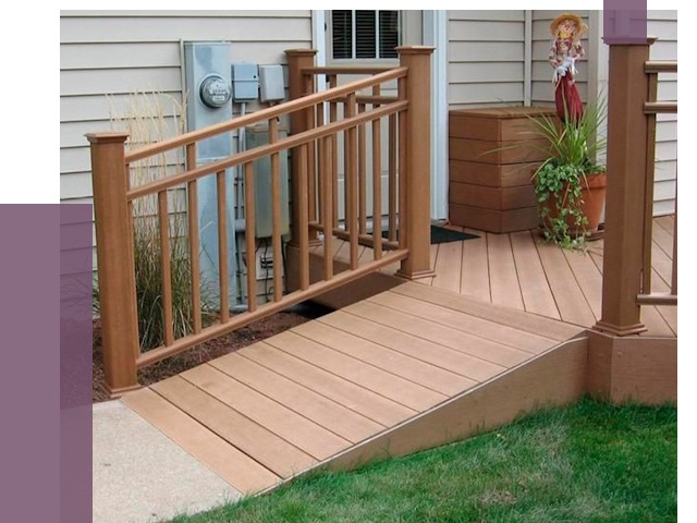 Пандус на крыльцо в Минусинске под ключ от 7722 руб.