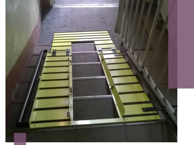 Профессиональный монтаж пандуса в подъезд в Минусинске