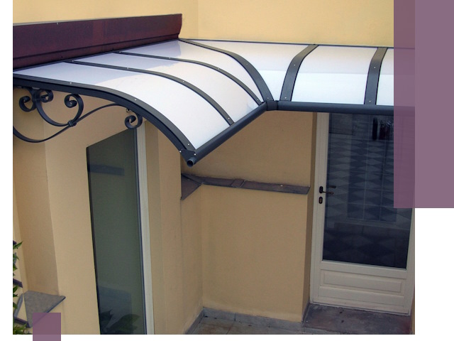 Монтаж козырьков любой сложности в Минусинске под ключ