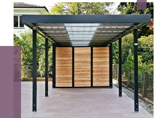 Отдельно стоящие навесы во дворе в Минусинске от 79764 руб. | ПРОЛЁТ-Мнс