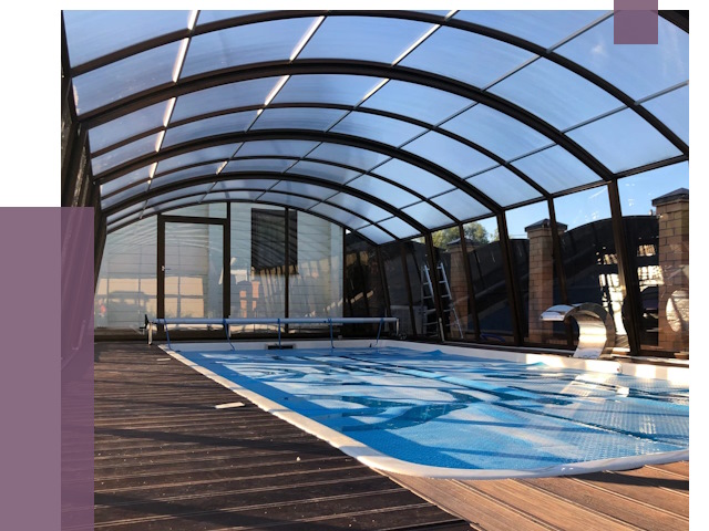 Навесы для бассейна в Минусинске от 16664 руб. под ключ | ПРОЛЁТ-Мнс