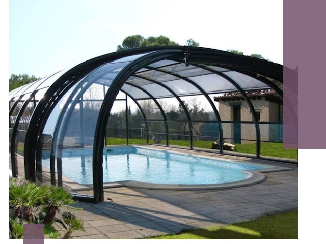 Навесы для бассейна в Минусинске: изготовление и монтаж под ключ