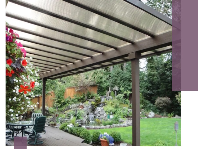 Навесы из поликарбоната под ключ в Минусинске быстро и надёжно