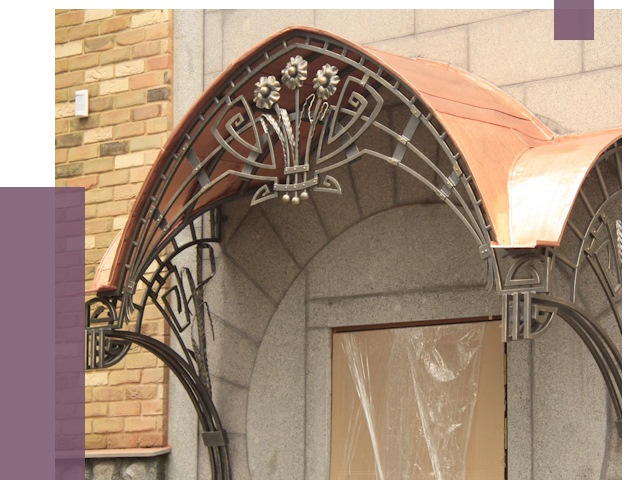 Арочные козырьки в Минусинске от 14479 руб. 