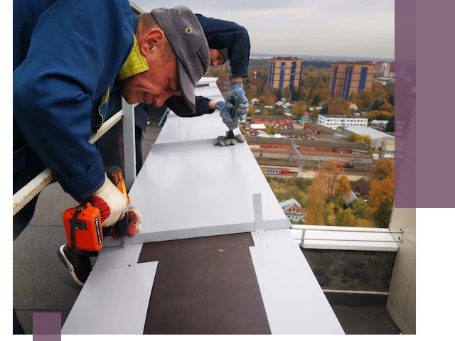 Монтаж парапетов в Минусинске — установка прочных металлических ограждений