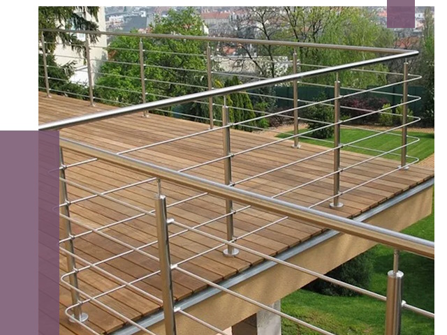 Алюминиевые парапеты в Минусинске под ключ от 7722 руб. 