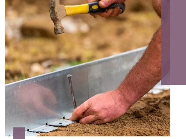 Монтаж металлических бордюров в Минусинске быстро и качественно