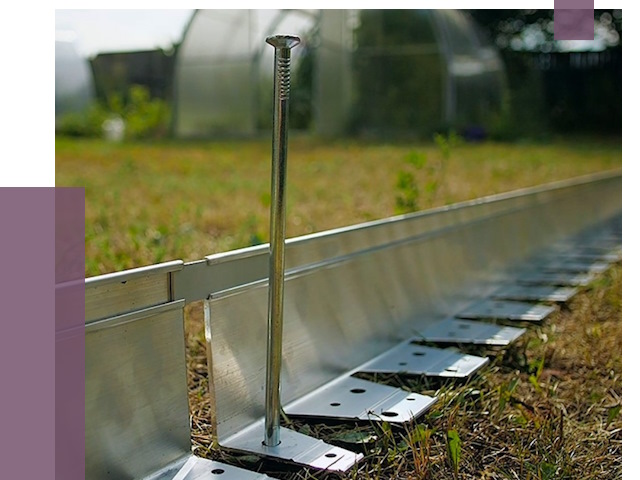 Металлические бордюры для газона в Минусинске от 4268 руб. | ПРОЛЁТ-Мнс