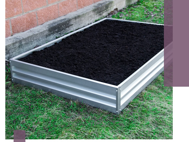 Металлические бордюры для грядок в Минусинске: прочность и аккуратность