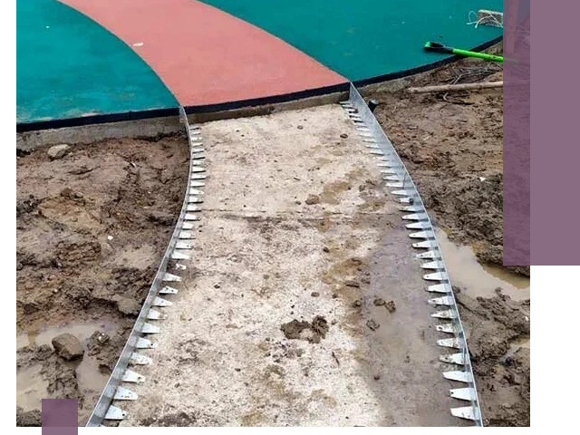 Металлические бордюры для дорожек в Минусинске — монтаж и изготовление