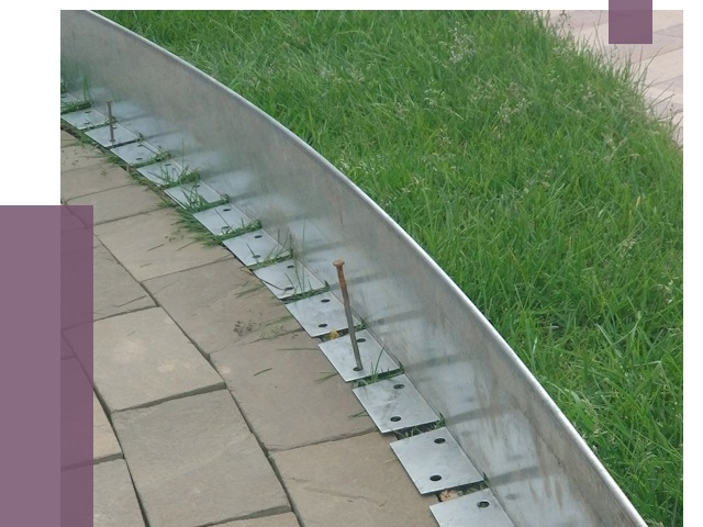 Металлические бордюры для тротуаров в Минусинске от 8637 руб.