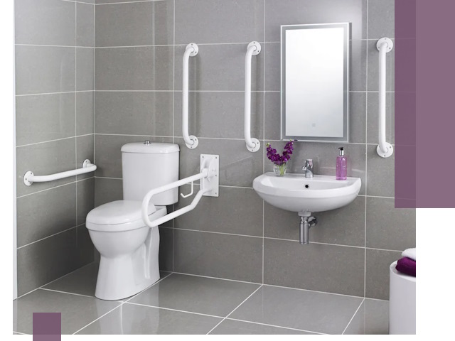 Поручни для санузлов в Минусинске: установка, ремонт и монтаж